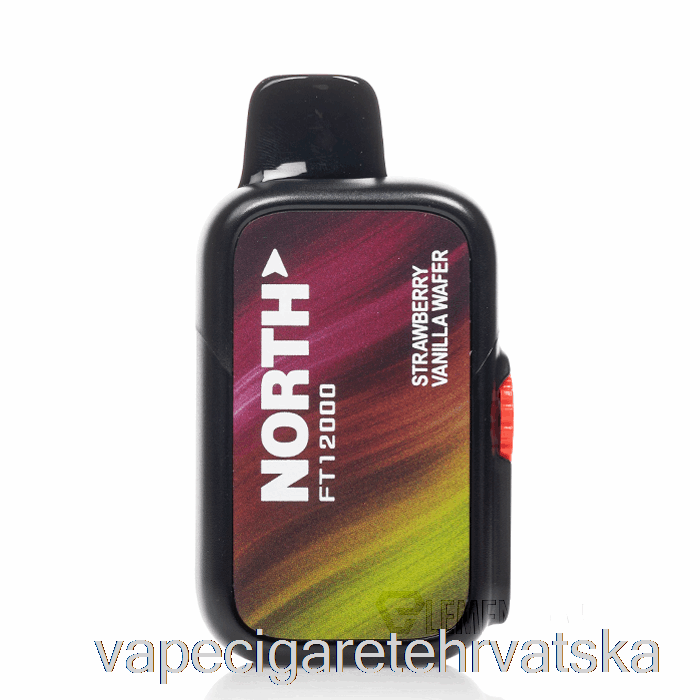 Vape Cigarete North Ft12000 Jednokratna Napolitanka Jagoda Vanilija